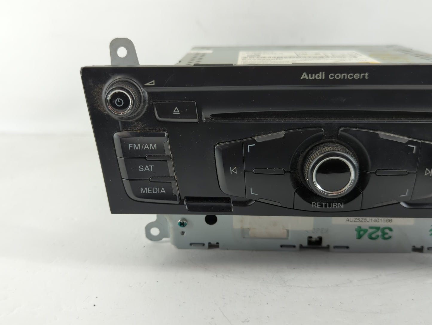 2010-2012 Audi A4 Radio AM FM Cd Player Receiver Replacement P/N:8T1 035 186 R Fits Fits 2010 2011 2012 2013 2014 2015 2016 2017 OEM Used Auto Parts - Oemusedautoparts1.com