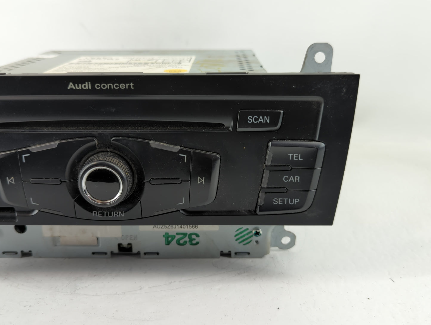 2010-2012 Audi A4 Radio AM FM Cd Player Receiver Replacement P/N:8T1 035 186 R Fits Fits 2010 2011 2012 2013 2014 2015 2016 2017 OEM Used Auto Parts - Oemusedautoparts1.com