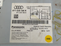 2010-2012 Audi A4 Radio AM FM Cd Player Receiver Replacement P/N:8T1 035 186 R Fits Fits 2010 2011 2012 2013 2014 2015 2016 2017 OEM Used Auto Parts - Oemusedautoparts1.com