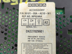 2004-2005 Honda Civic Radio AM FM Cd Player Receiver Replacement P/N:39101-S5A-1210-M1 Fits Fits 2004 2005 OEM Used Auto Parts