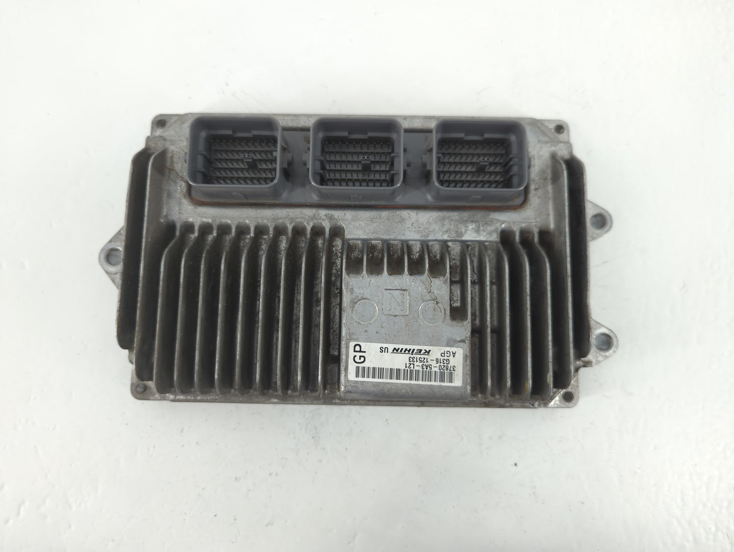 2014 Honda Accord PCM Engine Control Computer ECU ECM PCU OEM P/N:G316-124408 37820-5A3-L21 Fits OEM Used Auto Parts - Oemusedautoparts1.com