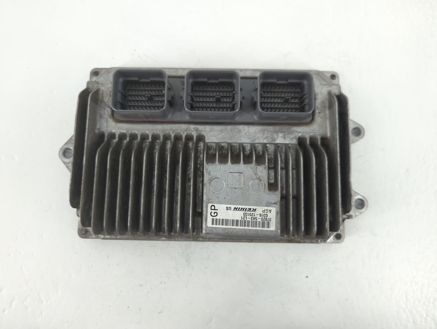 2014 Honda Accord PCM Engine Control Computer ECU ECM PCU OEM P/N:G316-124408 37820-5A3-L21 Fits OEM Used Auto Parts - Oemusedautoparts1.com
