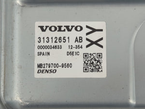 2013-2016 Volvo S60 PCM Engine Control Computer ECU ECM PCU OEM P/N:MB279700-9560 31312651 AB Fits Fits 2013 2014 2015 2016 OEM Used Auto Parts