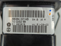 2013 Dodge Journey Master Power Window Switch Replacement Driver Side Left P/N:68084 001AB Fits OEM Used Auto Parts - Oemusedautoparts1.com