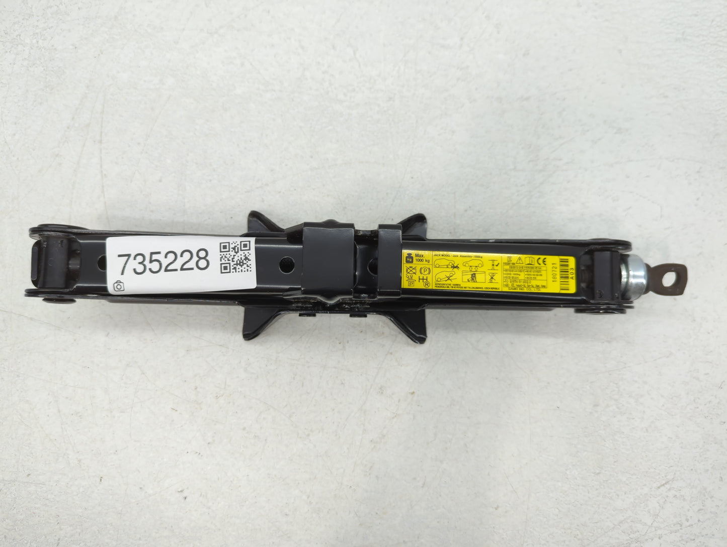 2019 Hyundai Sonata Spare Scissor Car Jack - Oemusedautoparts1.com