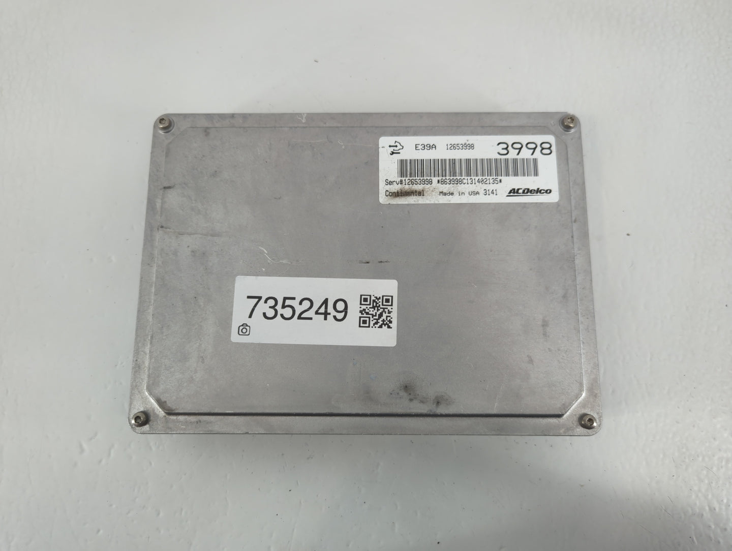 2013-2016 Buick Lacrosse PCM Engine Control Computer ECU ECM PCU OEM P/N:12653998 Fits Fits 2013 2014 2015 2016 OEM Used Auto Parts - Oemusedautoparts1.com
