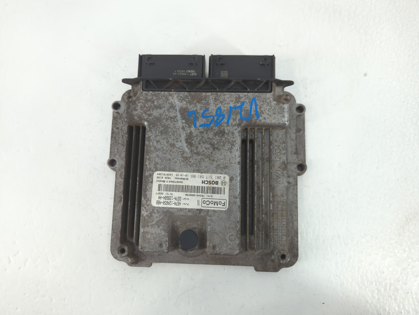 2017-2019 Ford Fusion PCM Engine Control Computer ECU ECM PCU OEM P/N:GS7A-12B684-AA HS7A-12A650-ABB Fits Fits 2017 2018 2019 OEM Used Auto Parts - Oemusedautoparts1.com