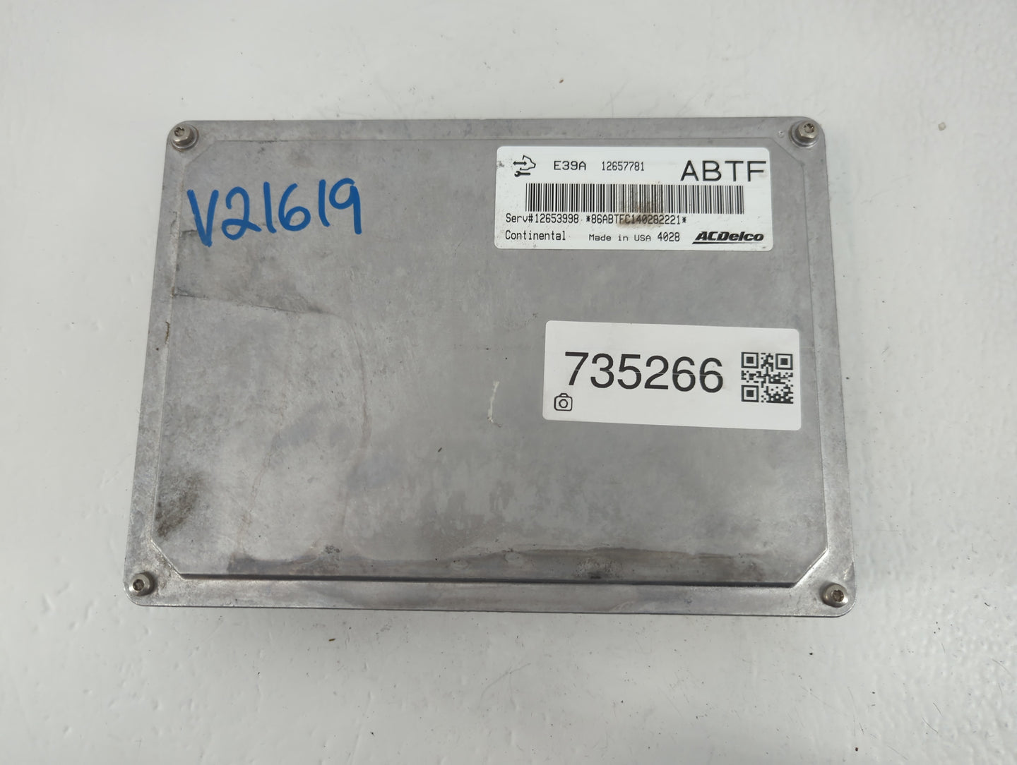 2013-2016 Buick Lacrosse PCM Engine Control Computer ECU ECM PCU OEM P/N:12653998 12657781 Fits Fits 2013 2014 2015 2016 OEM Used Auto Parts - Oemusedautoparts1.com