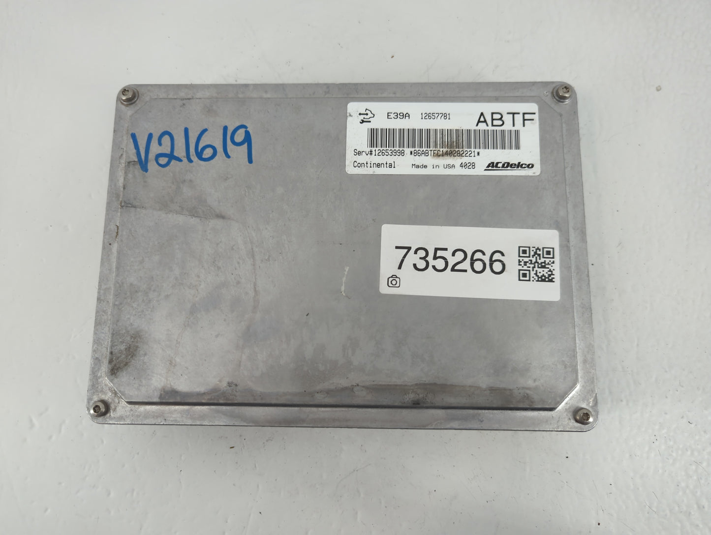 2013-2016 Buick Lacrosse PCM Engine Control Computer ECU ECM PCU OEM P/N:12653998 12657781 Fits Fits 2013 2014 2015 2016 OEM Used Auto Parts - Oemusedautoparts1.com