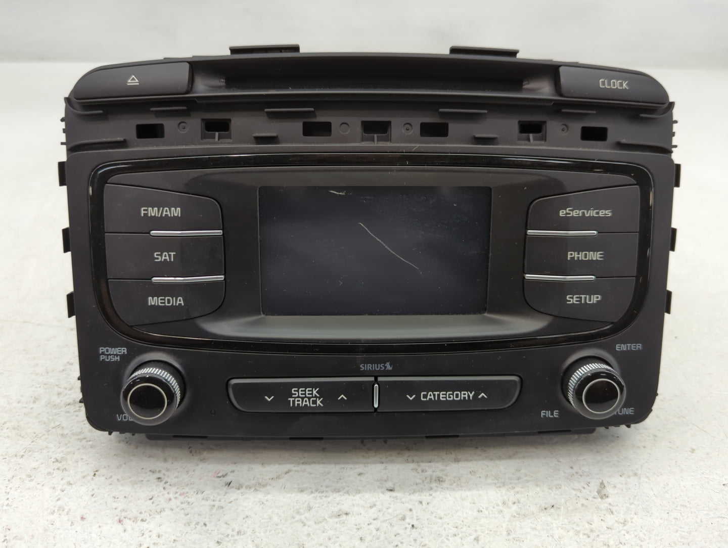 2016-2018 Kia Sorento Radio AM FM Cd Player Receiver Replacement P/N:96160C6000WK Fits Fits 2016 2017 2018 OEM Used Auto Parts - Oemusedautoparts1.com