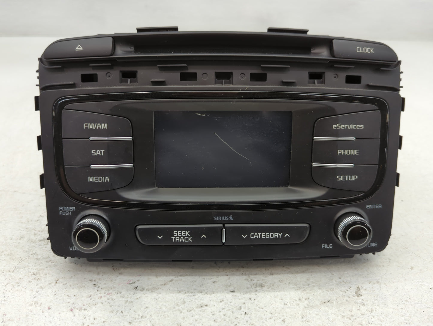2016-2018 Kia Sorento Radio AM FM Cd Player Receiver Replacement P/N:96160C6000WK Fits Fits 2016 2017 2018 OEM Used Auto Parts - Oemusedautoparts1.com