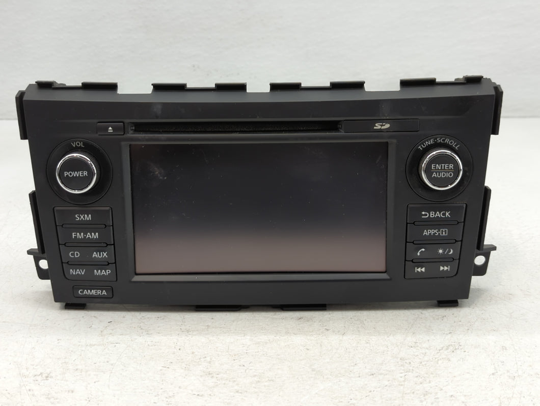 2017 Nissan Altima Radio AM FM Cd Player Receiver Replacement P/N:7 515 750 073 Fits OEM Used Auto Parts