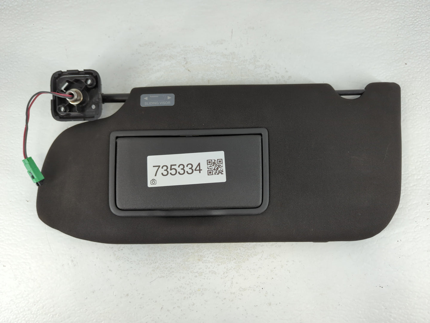 2013-2019 Ford Taurus Sun Visor Shade Replacement Driver Left Mirror Fits Fits 2013 2014 2015 2016 2017 2018 2019 OEM Used Auto Parts - Oemusedautoparts1.com