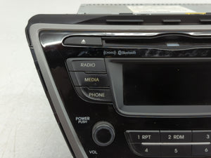 2014 Hyundai Elantra Coupe Radio AM FM Cd Player Receiver Replacement P/N:96170-3X166GU Fits Fits 2015 OEM Used Auto Parts