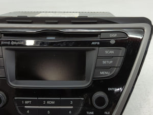 2014 Hyundai Elantra Coupe Radio AM FM Cd Player Receiver Replacement P/N:96170-3X166GU Fits Fits 2015 OEM Used Auto Parts