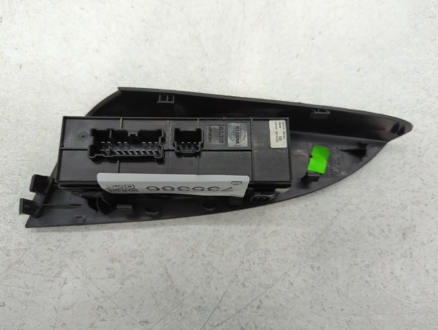 2020-2022 Nissan Versa Master Power Window Switch Replacement Driver Side Left P/N:25401 3SH1A Fits Fits 2020 2021 2022 OEM Used Auto Parts - Oemusedautoparts1.com