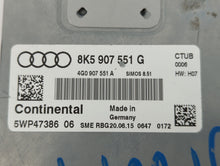 2014-2016 Audi S4 PCM Engine Control Computer ECU ECM PCU OEM P/N:5WP47386 06 8K5 907 551 G Fits Fits 2014 2015 2016 2017 OEM Used Auto Parts