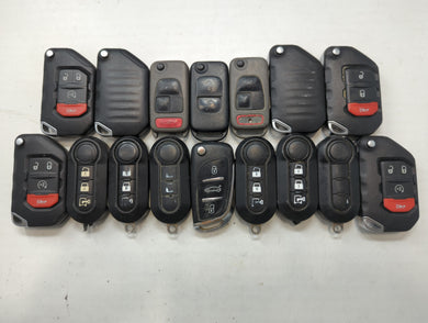 Lot of 25 Dodge Keyless Entry Remote Fob MIXED FCC IDS MIXED PART NUMBERS