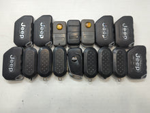 Lot of 25 Dodge Keyless Entry Remote Fob MIXED FCC IDS MIXED PART NUMBERS