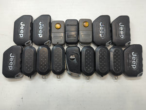 Lot of 25 Dodge Keyless Entry Remote Fob MIXED FCC IDS MIXED PART NUMBERS