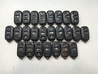 Lot of 25 Toyota Keyless Entry Remote Fob GQ43VT14T | HYQ12BAN | HYQ12BBX