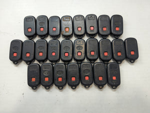 Lot of 25 Toyota Keyless Entry Remote Fob GQ43VT14T | HYQ12BAN | HYQ12BBX