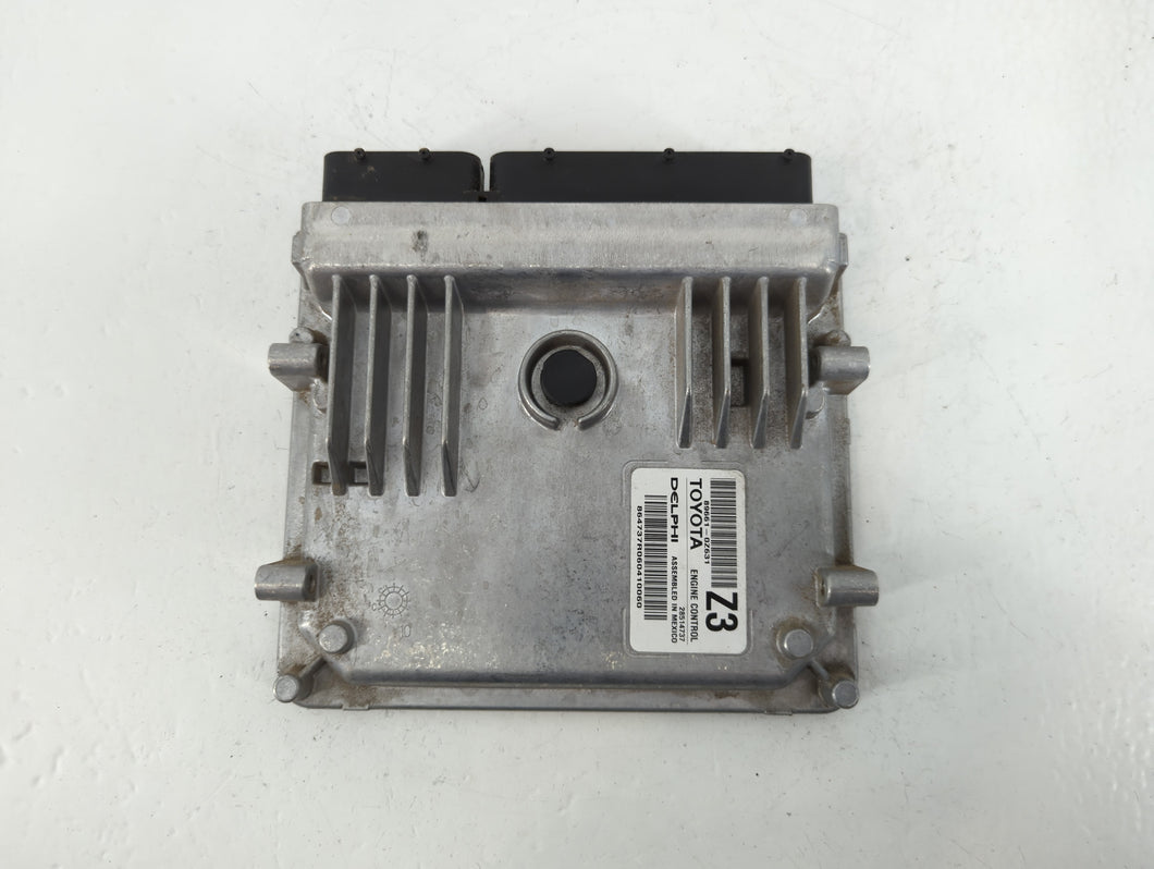 2015-2016 Toyota Corolla PCM Engine Control Computer ECU ECM PCU OEM P/N:89661-0Z631 Fits Fits 2015 2016 OEM Used Auto Parts