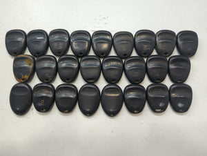 Lot of 25 Chevrolet Keyless Entry Remote Fob MIXED FCC IDS MIXED PART