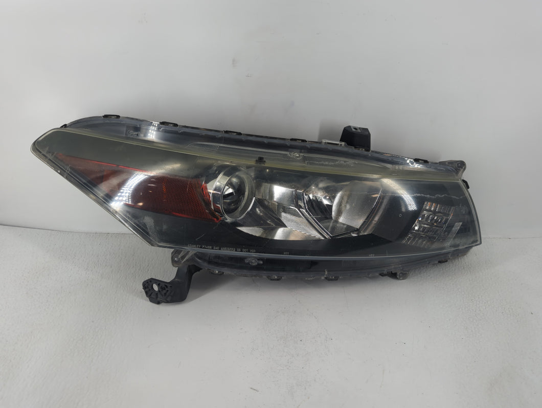 2008-2012 Honda Accord Passenger Right Oem Head Light Headlight Lamp