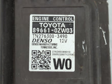 2020 Toyota Corolla PCM Engine Control Computer ECU ECM PCU OEM P/N:276300-3490 89661-0ZW03 Fits OEM Used Auto Parts