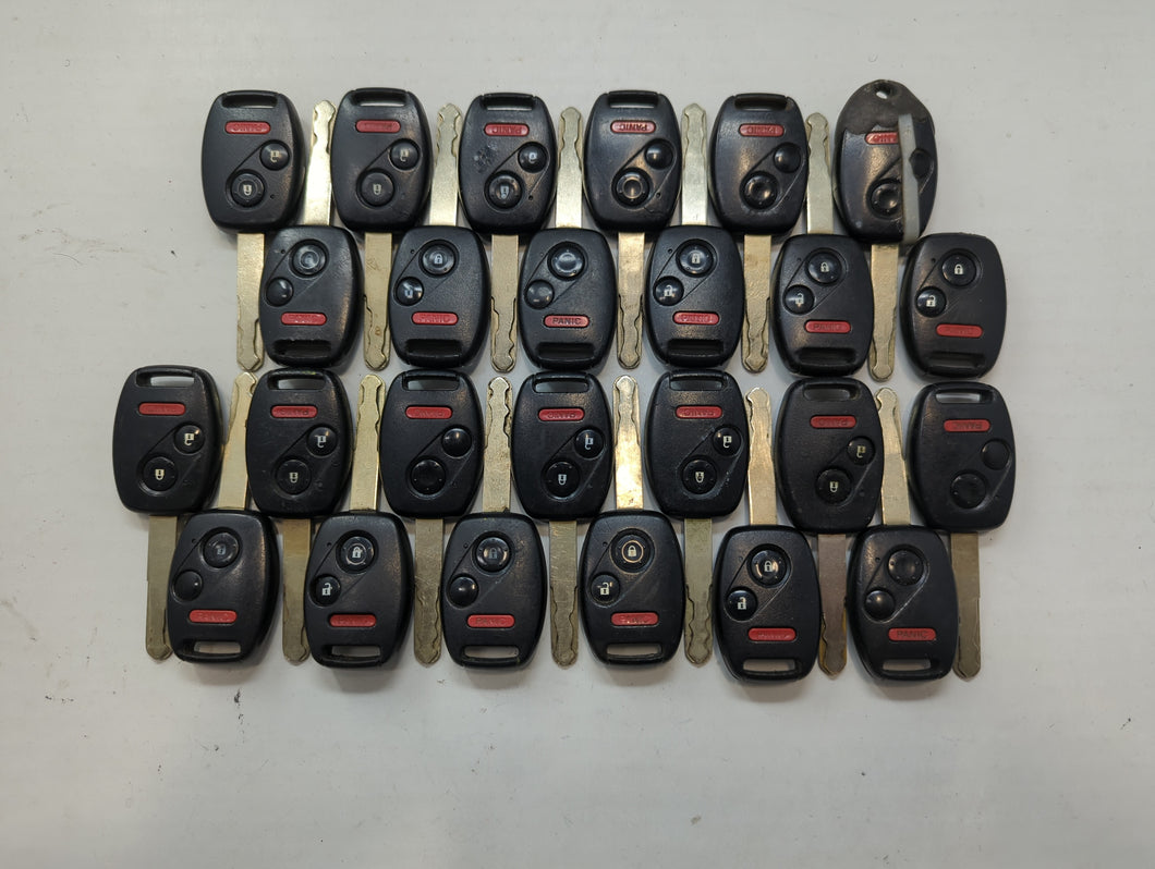 Lot of 25 Honda Keyless Entry Remote Fob MIXED FCC IDS MIXED PART NUMBERS