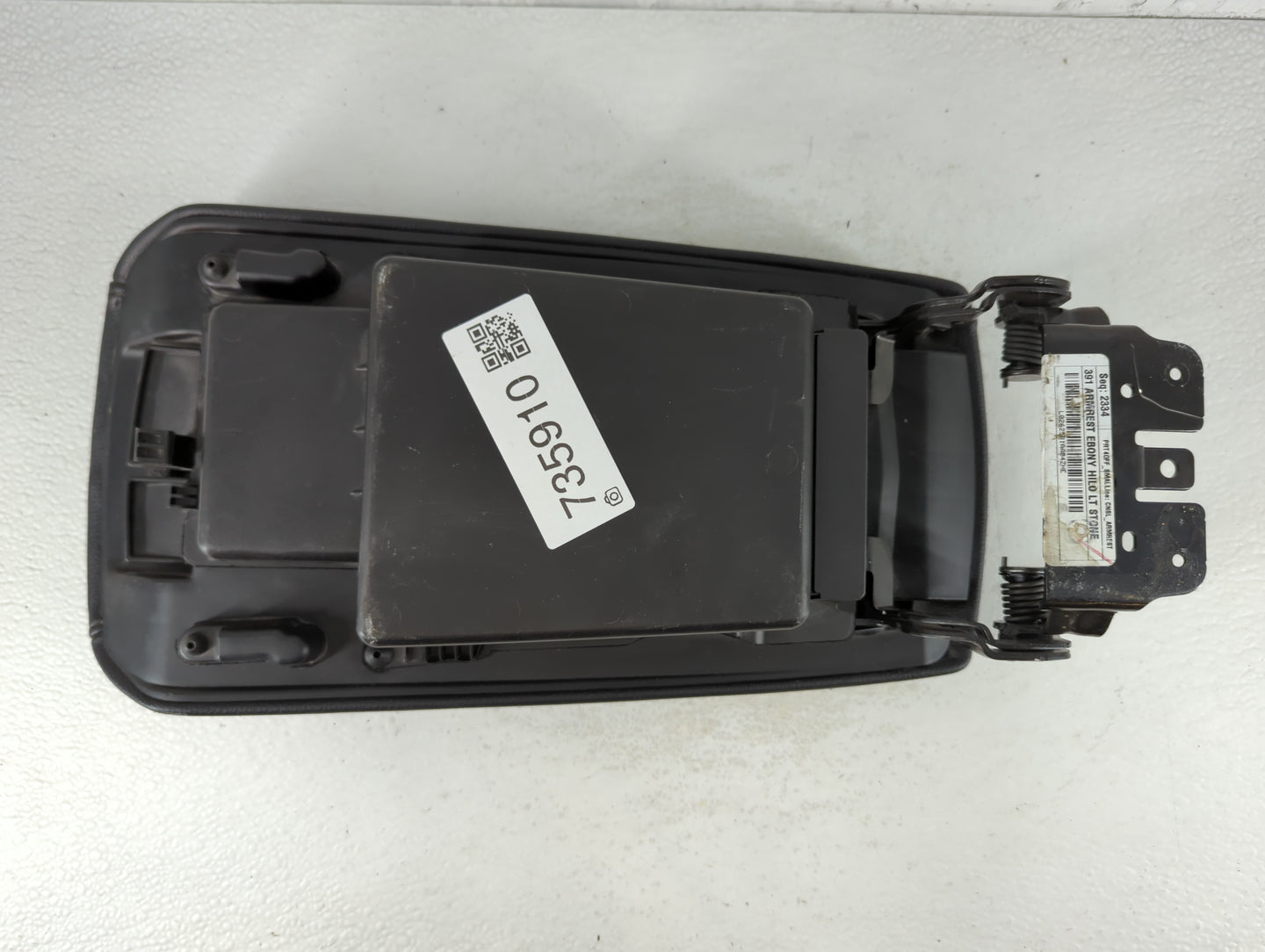 2018 Ford Fusion Center Console Armrest Cover Lid Fits OEM Used Auto Parts - Oemusedautoparts1.com