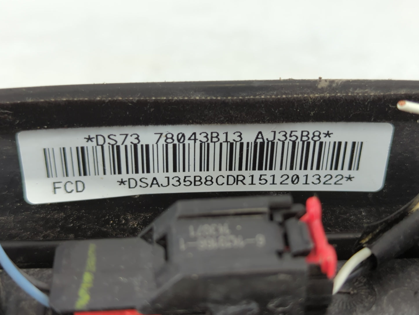 2015 Ford Fusion Air Bag Driver Left Steering Wheel Mounted P/N:AJ35B8 78043B13 Fits Fits 2004 2005 OEM Used Auto Parts - Oemusedautoparts1.com
