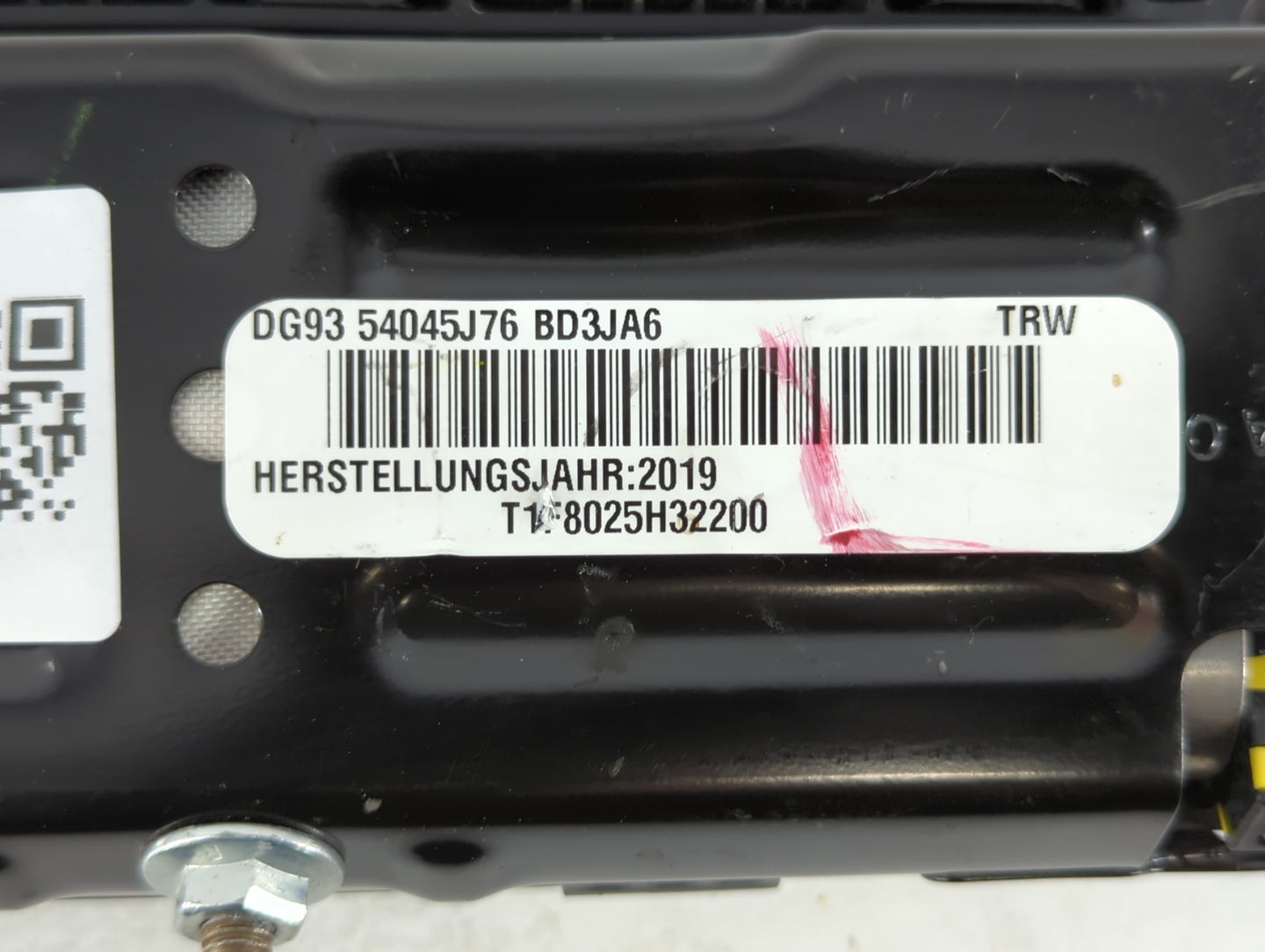2013-2020 Ford Fusion Air Bag Passenger Right Knee OEM P/N:DG93 54045J76 Fits Fits 2013 2014 2015 2016 2017 2018 2019 2020 OEM Used Auto Parts - Oemusedautoparts1.com