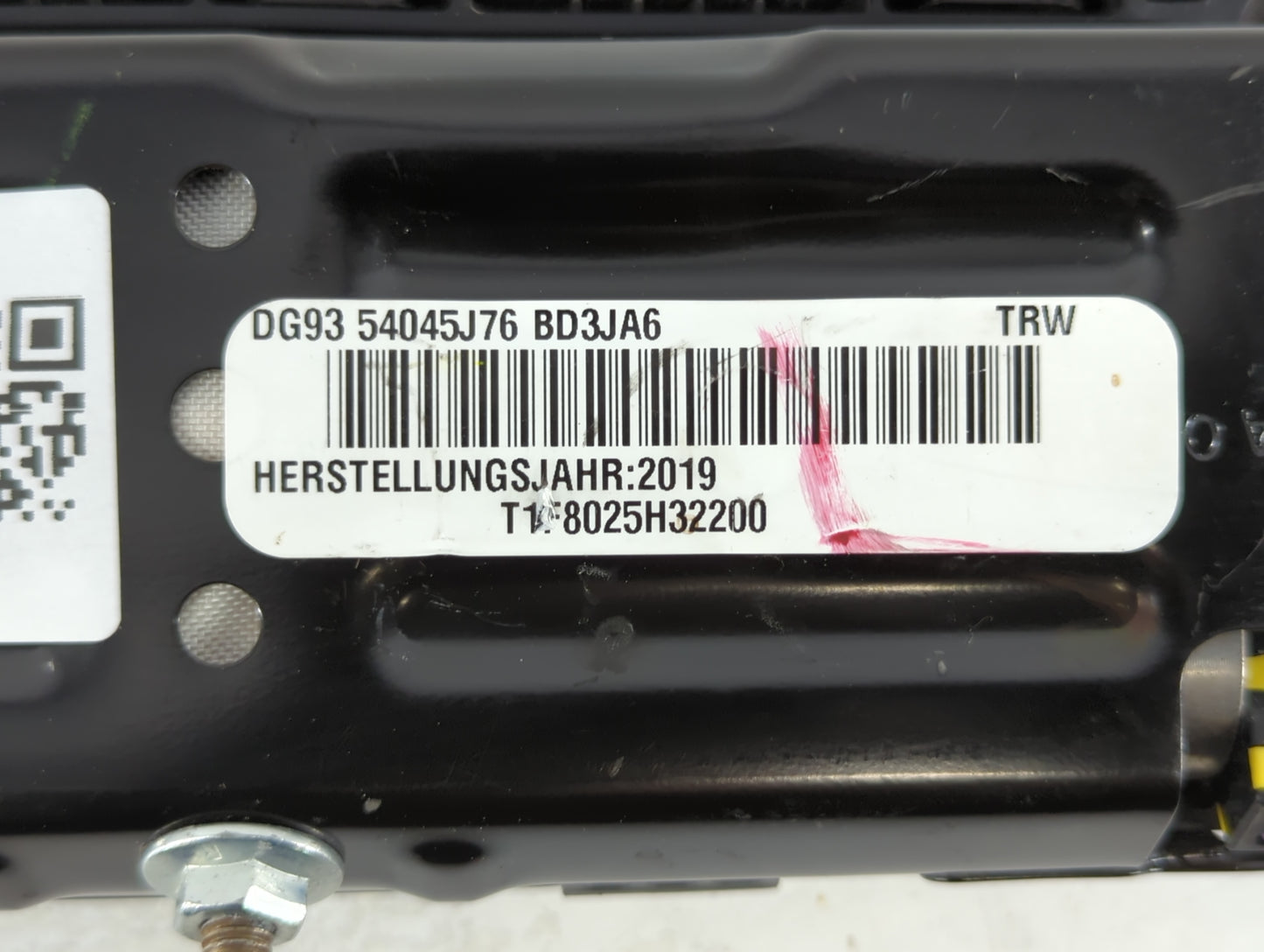 2013-2020 Ford Fusion Air Bag Passenger Right Knee OEM P/N:DG93 54045J76 Fits Fits 2013 2014 2015 2016 2017 2018 2019 2020 OEM Used Auto Parts - Oemusedautoparts1.com