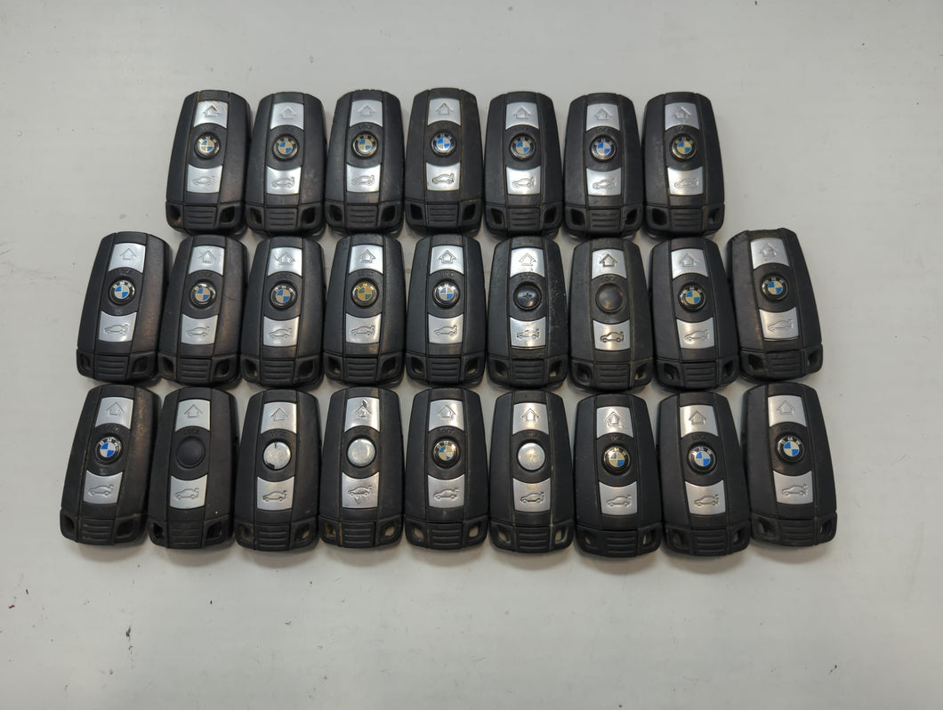 Lot of 25 Bmw Keyless Entry Remote Fob MIXED FCC IDS MIXED PART NUMBERS