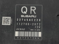 2014 Subaru Forester PCM Engine Control Computer ECU ECM PCU OEM P/N:22765AE220 A6D-000, 34710 SG020 Fits OEM Used Auto Parts - Oemusedautoparts1.com