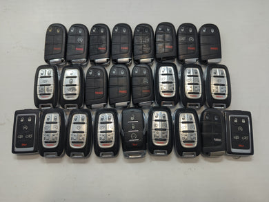 Lot of 25 Dodge Keyless Entry Remote Fob MIXED FCC IDS MIXED PART NUMBERS