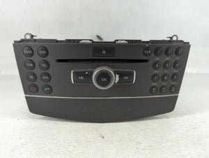 2010 Mercedes-Benz C300 Radio AM FM Cd Player Receiver Replacement P/N:A 204 902 24 01 A 204 906 18 00, A 204 906 99 01 Fits OEM Used Auto Parts