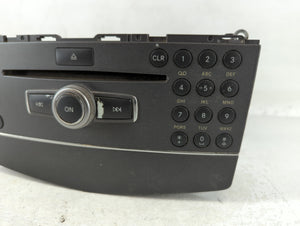 2010 Mercedes-Benz C300 Radio AM FM Cd Player Receiver Replacement P/N:A 204 902 24 01 A 204 906 18 00, A 204 906 99 01 Fits OEM Used Auto Parts