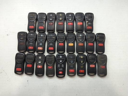 Lot of 25 Nissan Keyless Entry Remote Fob MIXED FCC IDS MIXED PART - Oemusedautoparts1.com