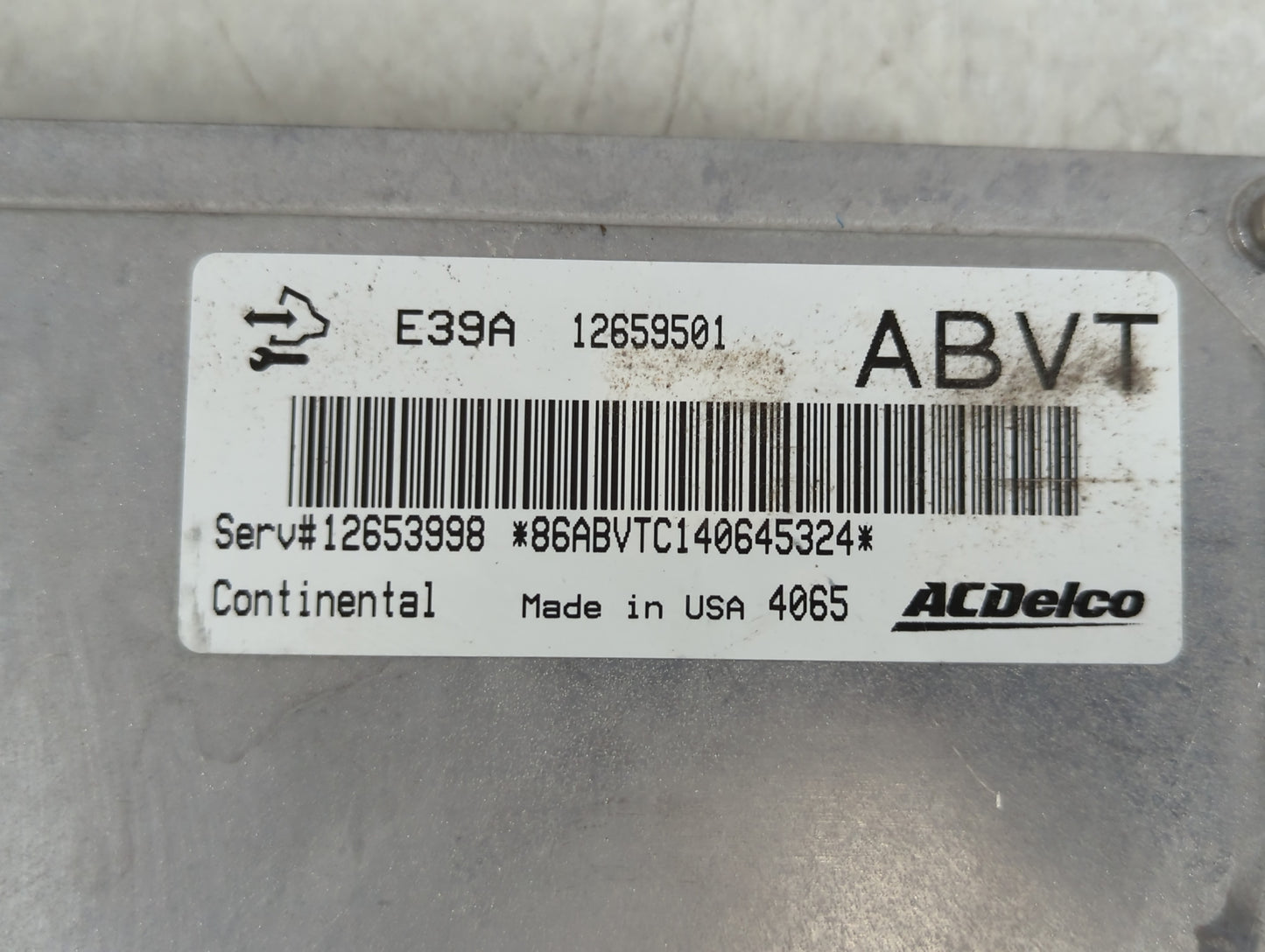 2013-2016 Chevrolet Malibu PCM Engine Control Computer ECU ECM PCU OEM P/N:12659501 Fits Fits 2013 2014 2015 2016 OEM Used Auto Parts - Oemusedautoparts1.com