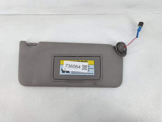 2010 Honda Crosstour Sun Visor Shade Replacement Passenger Right Mirror Fits Fits 2011 OEM Used Auto Parts