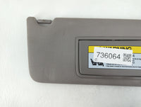 2010 Honda Crosstour Sun Visor Shade Replacement Passenger Right Mirror Fits Fits 2011 OEM Used Auto Parts - Oemusedautoparts1.com