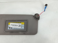 2010 Honda Crosstour Sun Visor Shade Replacement Passenger Right Mirror Fits Fits 2011 OEM Used Auto Parts - Oemusedautoparts1.com