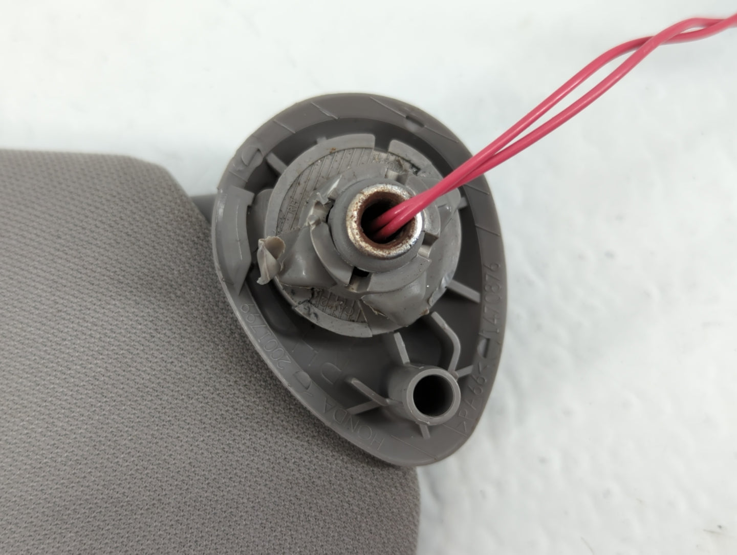 2010 Honda Crosstour Sun Visor Shade Replacement Passenger Right Mirror Fits Fits 2011 OEM Used Auto Parts - Oemusedautoparts1.com