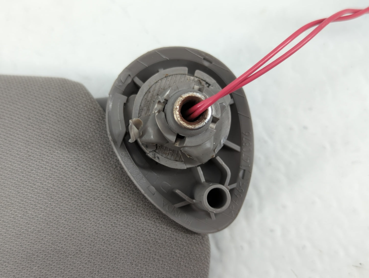 2010 Honda Crosstour Sun Visor Shade Replacement Passenger Right Mirror Fits Fits 2011 OEM Used Auto Parts - Oemusedautoparts1.com