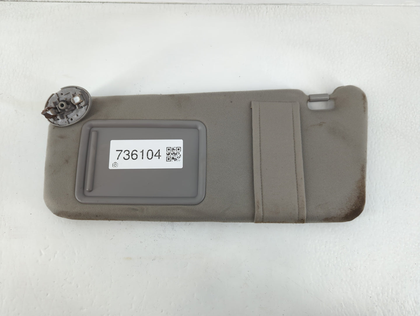 2007-2011 Toyota Camry Sun Visor Shade Replacement Driver Left Mirror Fits Fits 2007 2008 2009 2010 2011 OEM Used Auto Parts - Oemusedautoparts1.com