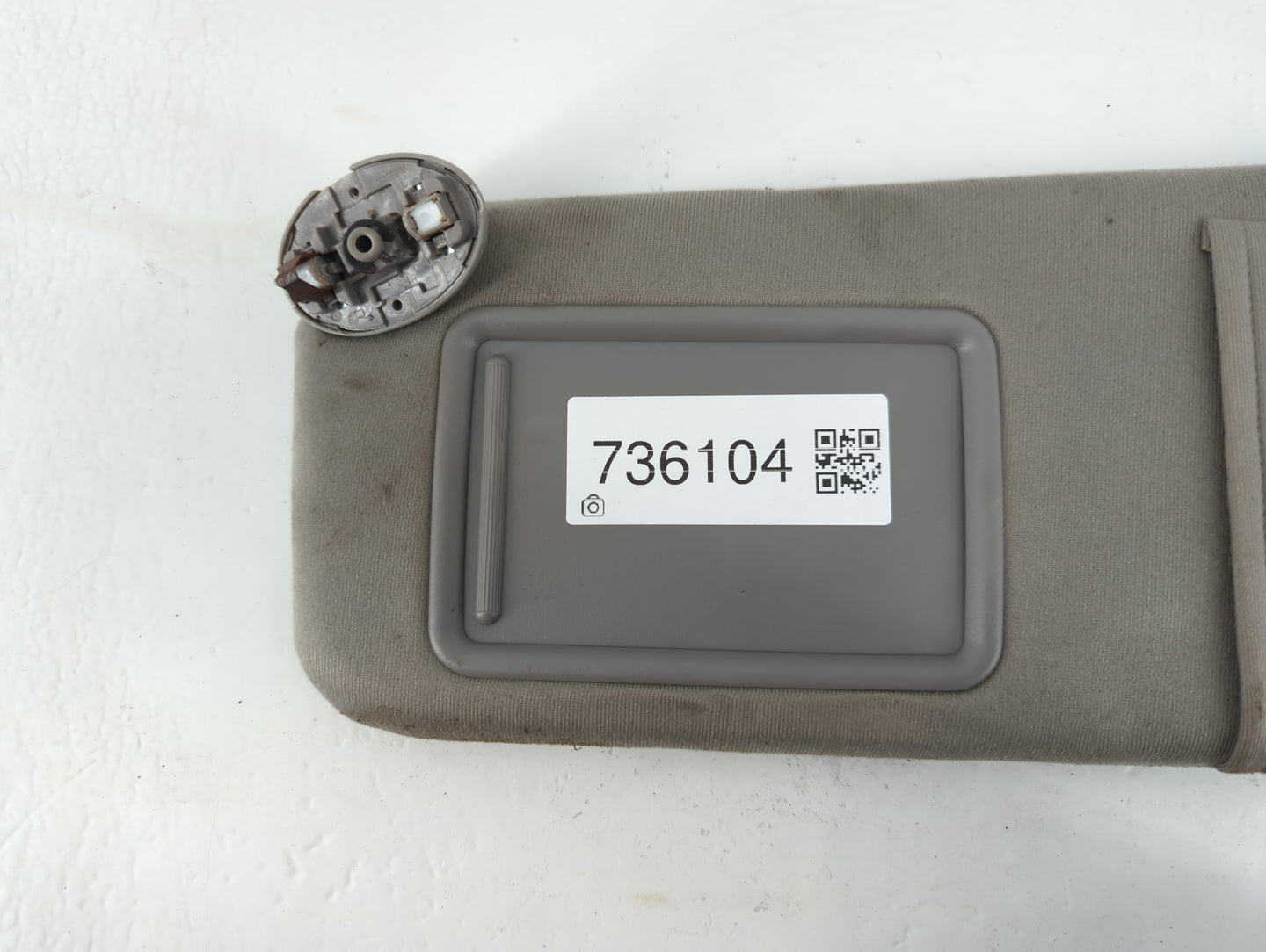 2007-2011 Toyota Camry Sun Visor Shade Replacement Driver Left Mirror Fits Fits 2007 2008 2009 2010 2011 OEM Used Auto Parts - Oemusedautoparts1.com