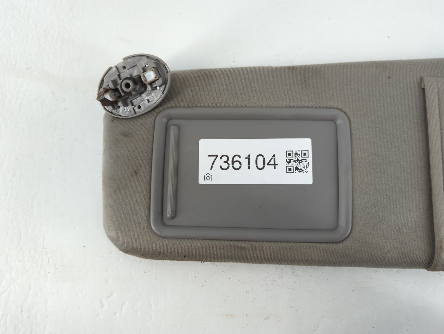 2007-2011 Toyota Camry Sun Visor Shade Replacement Driver Left Mirror Fits Fits 2007 2008 2009 2010 2011 OEM Used Auto Parts - Oemusedautoparts1.com